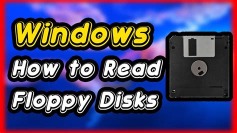 floppy streamer|how to read floppy drive.